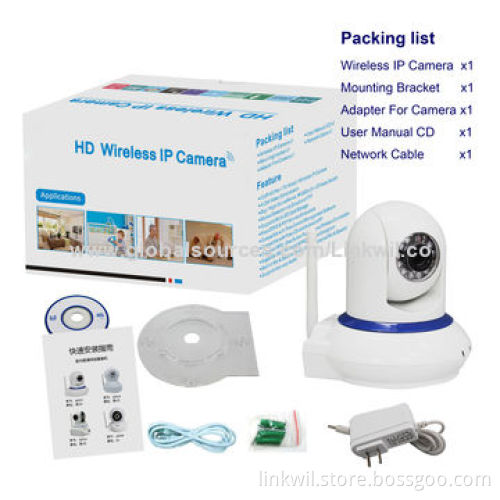 PTZ Camera, Supports Onvif, SD Card, Remote, Pan/Tilt and Two-way Audio